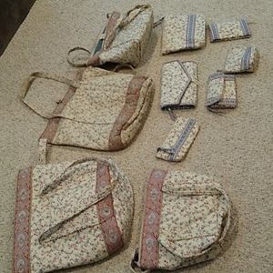 Vera Bradley travel bags